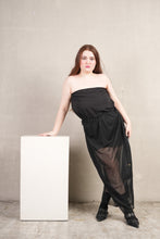 Load image into Gallery viewer, Bianca Long High Quality Skirt Black
