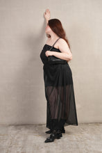 Load image into Gallery viewer, Bianca Long High Quality Skirt Black
