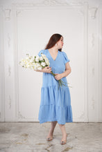 Load image into Gallery viewer, Olivia Long Dress Light Blue
