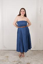 Load image into Gallery viewer, Luna Dress Blue
