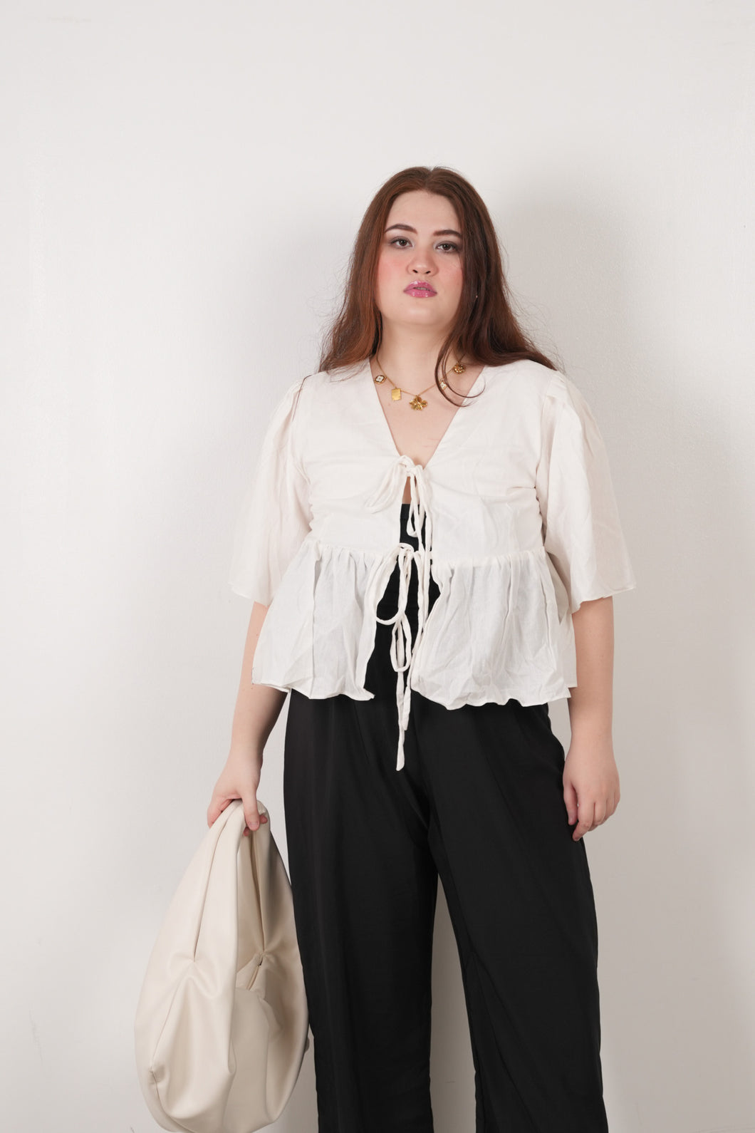 Charlotte Top White