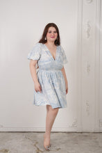 Load image into Gallery viewer, Grace Short Dress Light Blue
