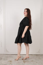 Load image into Gallery viewer, Adriana Short Dress Black
