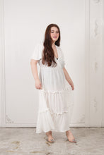 Load image into Gallery viewer, Roma Maxi Dress White
