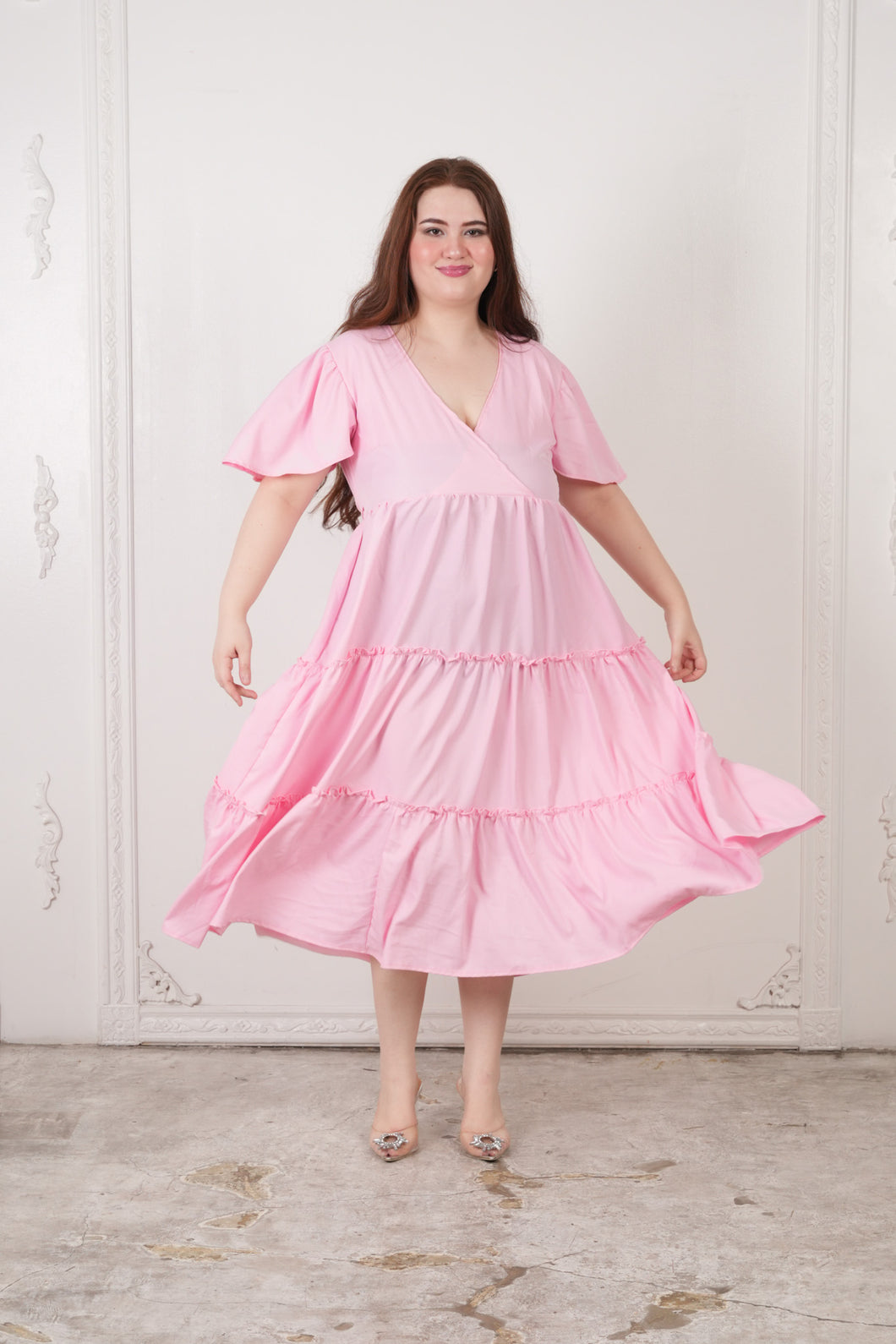 Roma Maxi Dress Pink