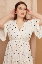 Load image into Gallery viewer, Exztra Looking Good Dress in Polka
