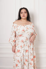 Load image into Gallery viewer, Barcelona Dress in White Floral
