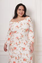 Load image into Gallery viewer, Barcelona Dress in White Floral
