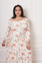 Load image into Gallery viewer, Barcelona Dress in White Floral
