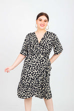 Load image into Gallery viewer, Flower Power Wrap Around Dress
