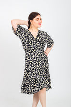 Load image into Gallery viewer, Flower Power Wrap Around Dress
