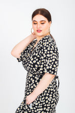 Load image into Gallery viewer, Flower Power Wrap Around Dress
